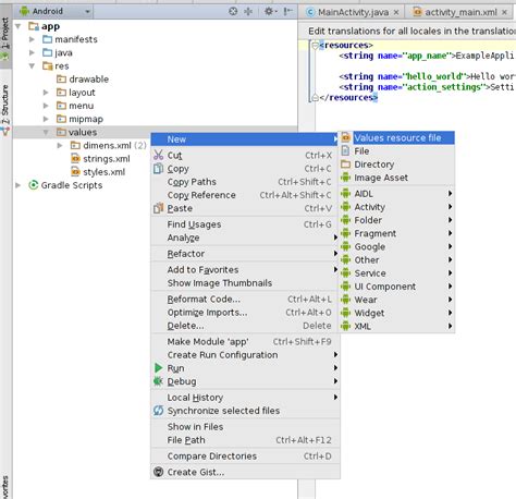 Android Studio How To Create New Res Folder In Android Studio Share