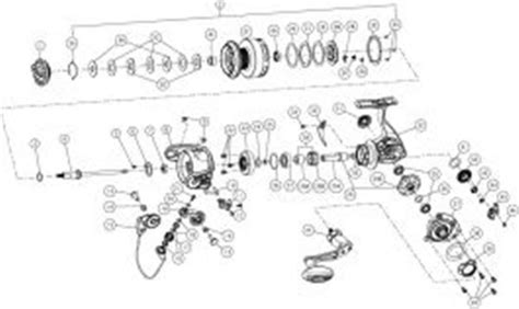 Fishing Reel Parts Diagram