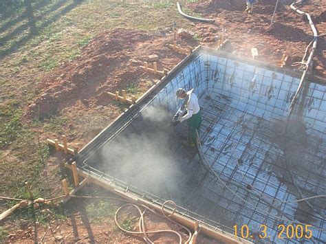It only took three loads of water to fill the pool and spa! Do-it-Yourself: Build an Inground Swimming Pool: Shotcrete Day