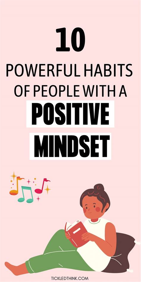 10 Habits Of People With A Positive Mindset Positivity Positive