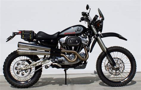 Knobbies Make Harleys Better Cool Bikes Custom Motorcycles Dual Sport