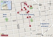 Chinatown San Francisco map - Map chinatown San Francisco (California ...