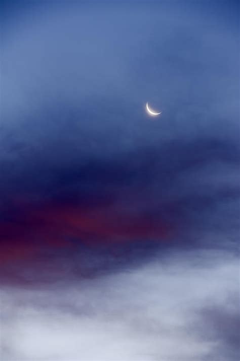 Crescent Moon Sunrise Photograph By Vishwanath Bhat Pixels