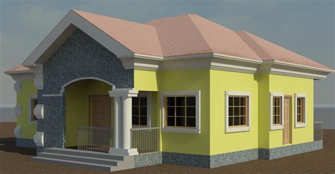 Stay updated about flat roof 3 bedroom house plan. How To Build A Low Budget Bungalow ( 3 Bedroom Flat As ...