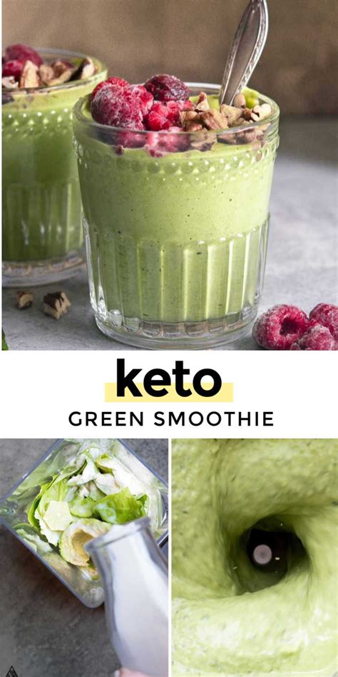 Kick Off Your Mornings With A Low Carb Green Smoothie Whether Its For