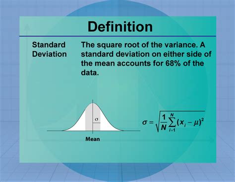 Definition And Examples Of Standard Deviation Define Standard My Xxx