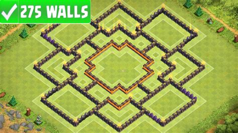 Clash Of Clans New Best Town Hall 10 Th10 Farming Base W 275 Walls New