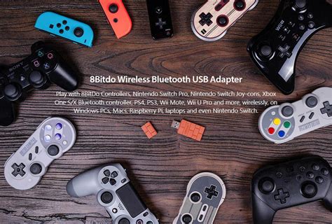 8bitdo Wireless Bluetooth Usb Adapter For Nintendo Switch Gearvita