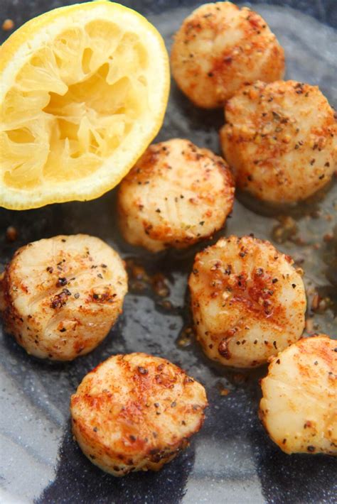 Air Fryer Scallops Recipe Cooked By Julie