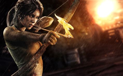 Lara Croft Rise Of The Tomb Raider Wallpaper Game Wallpapers