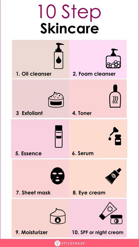 10 step skincare routine skin care routine steps skin care routine skin facts