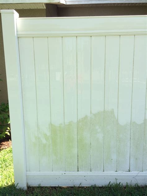 However, like any outdoor furniture, they can get dirty. How to Clean a Vinyl Fence - Get Green Be Well