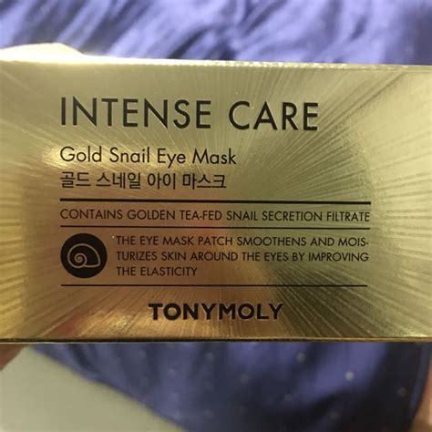 Отбеливающая гидрогелевая маска гидрогелевая маска tony moly intense care galactomyces whitening. TONY MOLY Gold Snail Eye Mask-Intense Mask, Health ...
