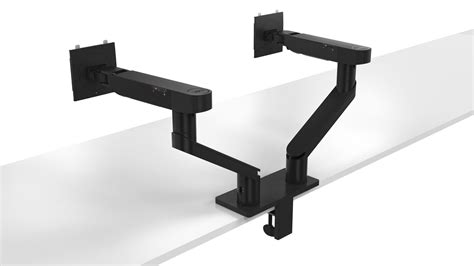 Dell Dual Monitor Arm Mda20 Mounting Kit Adjustable Arm For 2
