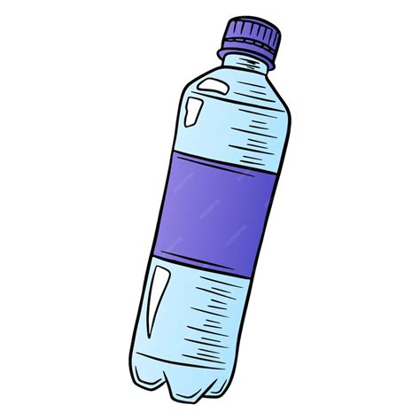 Botella De Agua Día Internacional Del Agua Agua En Una Botella De