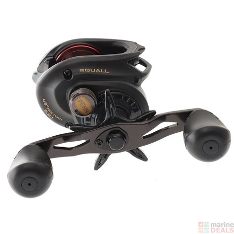 Buy Penn Squall Low Profile High Speed Baitcaster Reel Online At