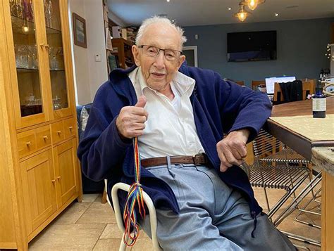 The veteran inspired a nation when he raised more than £32 million for the rowland white, the editor who worked with captain sir tom moore on his book tomorrow will be a good day, also paid tribute to him. British national hero Captain Tom wears Rainbow Laces to ...