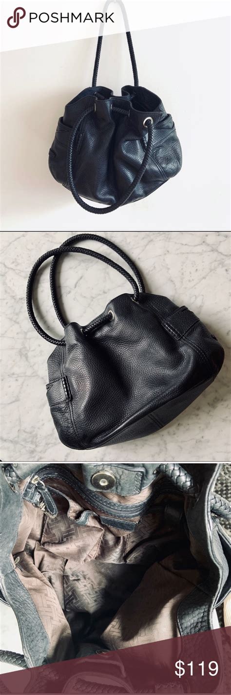 Cole Haan Denney Pebbled Leather Hobo Dust Bag Leather Hobo Cole Haan Bag Pebbled Leather