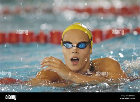France S Laure Manaudou Performs On Women S Meters Freestyle During