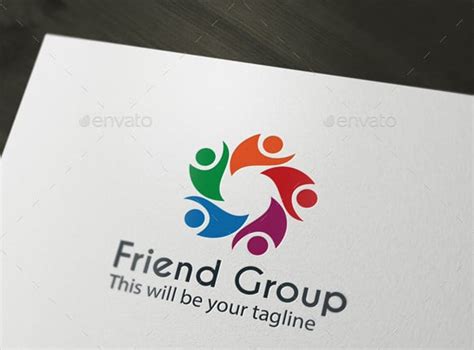 9 Best Friends Logo Designs Free Sample Example Format Free