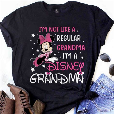 Grandma Disney Shirt Great Grandma Shirt Custom Grandma Etsy