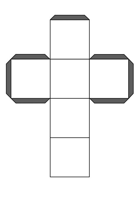 Cours de dessin pour dessiner un cube en 3d. cube dé imprimer