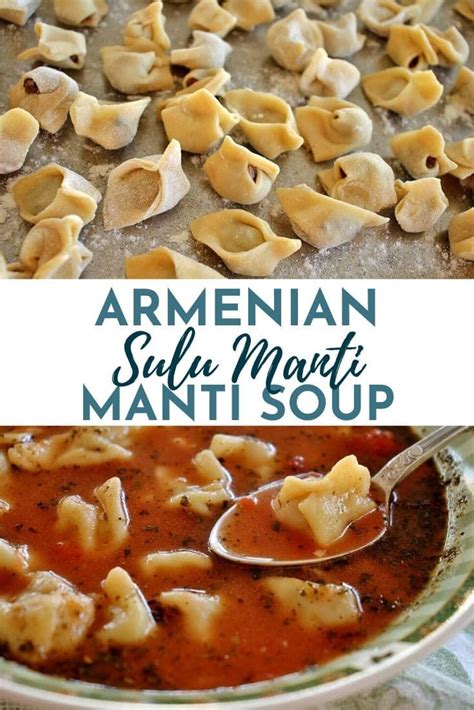 Sulu Manti Manti Soup Is An Armenian Soup Featuring Beef Stuffed