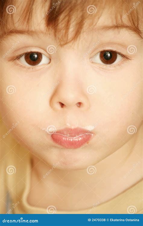 Sight Of The Boy Stock Photo Image Of Looks Childhood 2470338