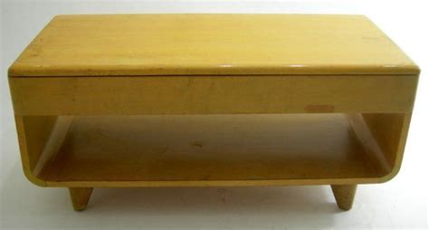 A 1950s heywood wakefield coffee table. Heywood Wakefield coffee table with drawer # c/3717g ...