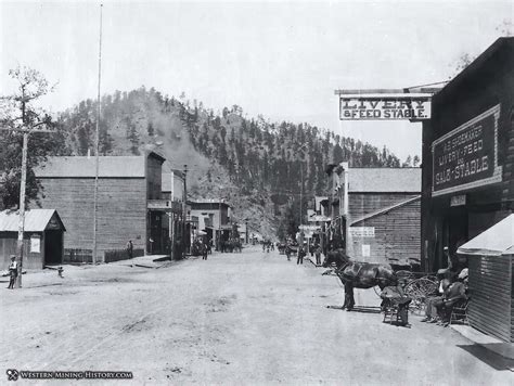 Keystone South Dakota Western Mining History
