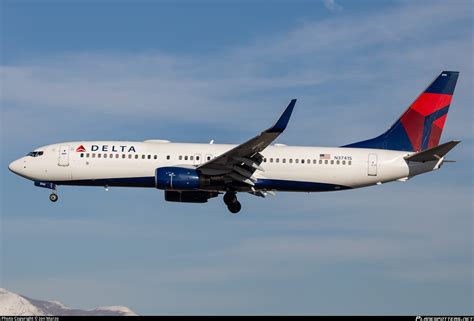 N3741s Delta Air Lines Boeing 737 832wl Photo By Jon Marzo Id