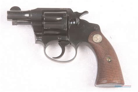 1928 Model Colt Police Positive In 38 Caliber For Sale