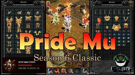 Pride Mu Season 6 Classic Fast Server Mu Online Youtube