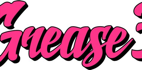 Grease Logo Png Png Image Collection