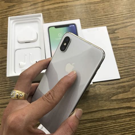 Iphone X 256gb Silver Zpa Like New 9999 Full Box Active 50 Ngày 24