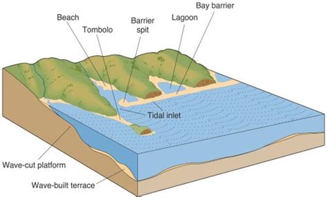 Marine Landforms And Cycle Of Erosion Coastlines Pmf Ias
