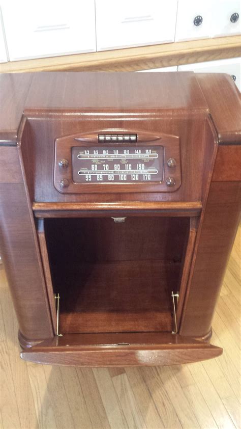 Vintage Philco Radio Cabinet Etsy