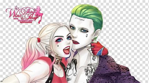 Harley Quinn And The Joker Transparent Background Png Clipart Hiclipart