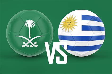 Premium Photo Saudi Arabia Vs Uruguay Football World Cup