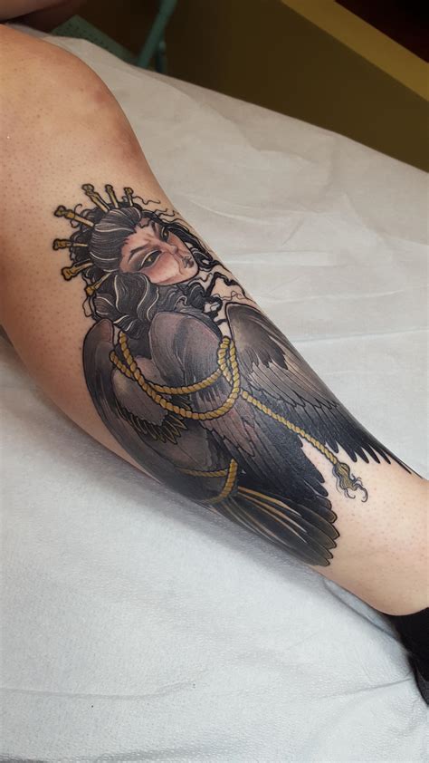 Harpy By Casper At Sacred Heart Vancouver Bc Rtattoos