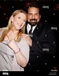 Lisa Lampanelli and her husband Jimmy Cannizaaro Opening night after ...