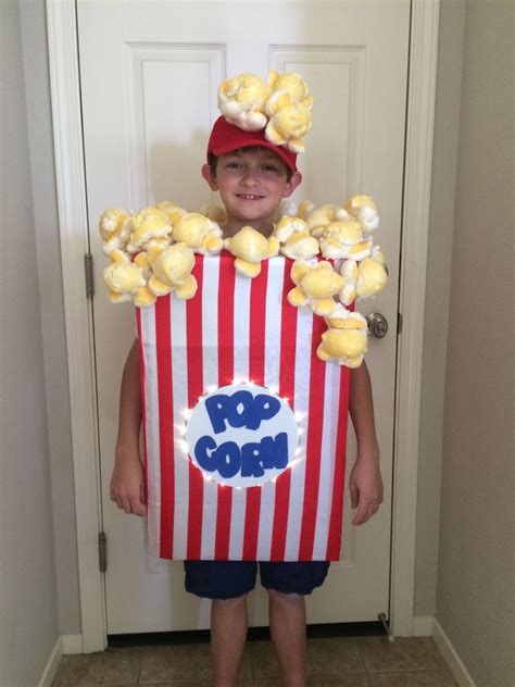 popcorn costume cool costumes halloween costumes halloween ideas popcorn costume diy popcorn