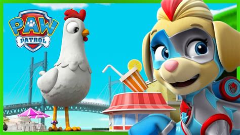 The Pups Save A Giant Chickaletta Paw Patrol Cartoons For Kids