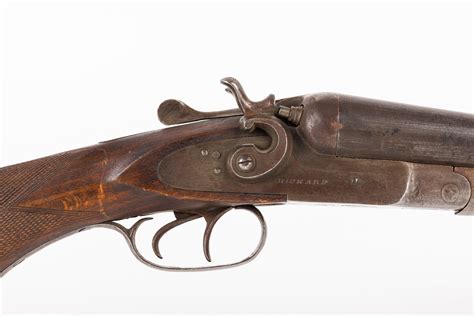 At Auction Exposed Hammer Double Barrel Shotgun