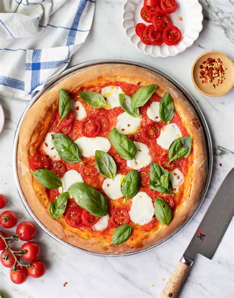 Margherita Pizza Recipes In A Large Saute Pan Over Medium Heat Add