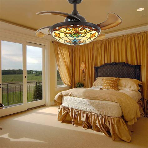 Flip off the principle energy to your private home's electrical panel. Ceiling Fans with Stained Glass Lights - Tiffany Style ...