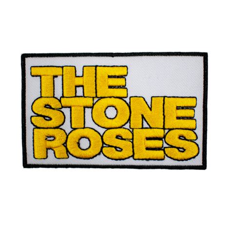 Stone Roses The Logo Standard Patch Snuffgr