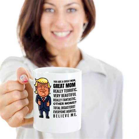 Funny Trump Mug Mothers Day Gift For Her Wife Trump Gag Gift Gifts For Mom Funny Trump Mug Mugs