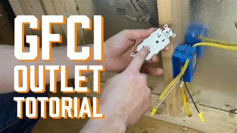 Installing Gfci Outlets Youtube