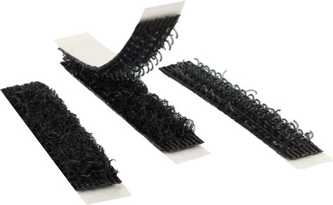 Velcro Strips Self Adhesive Hooks And Fleecy Material 30 Mm X 6 Mm